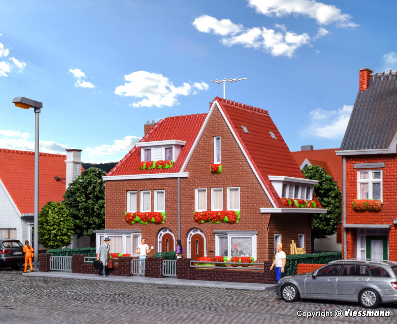 Kibri 38502 – Maison De Shérif – Bâtiments Western H0 – Kit De Construction Avancé