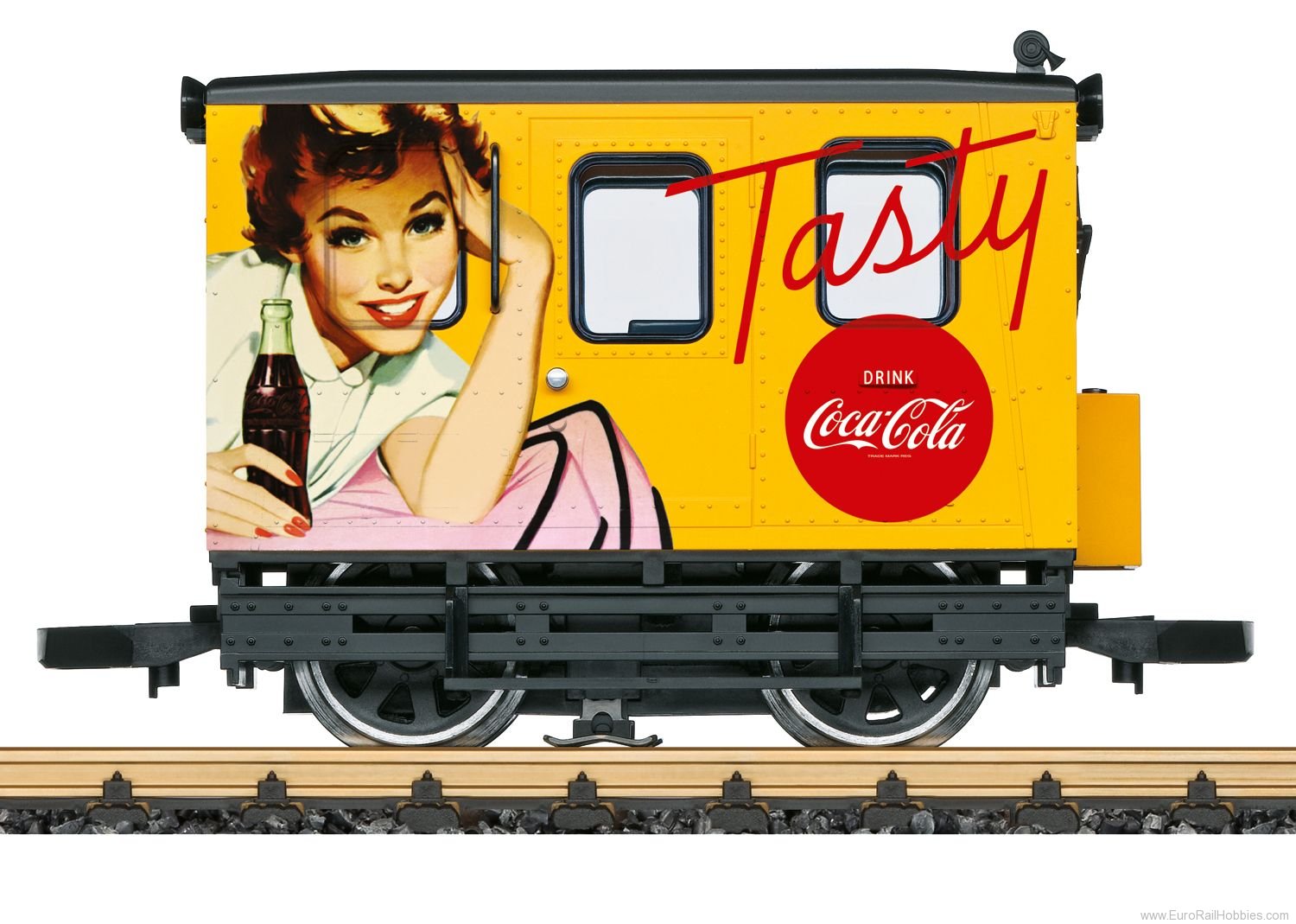 LGB 20064 Coca-ColaÂ® Crew Car (Factory Sold Out)