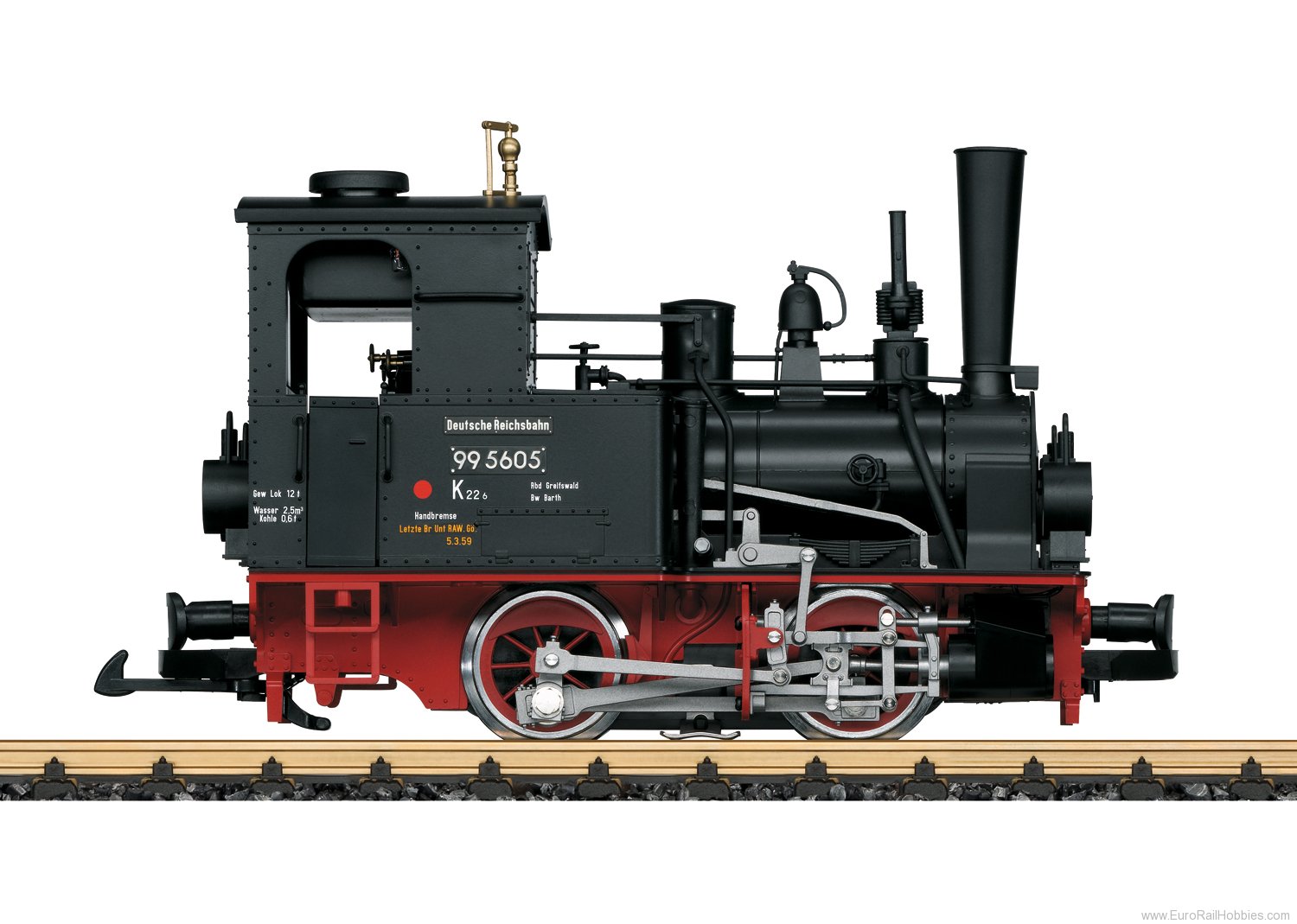 LGB 20184 LGB 2020 Toyfair DR Steam Locomotive 99 5605 