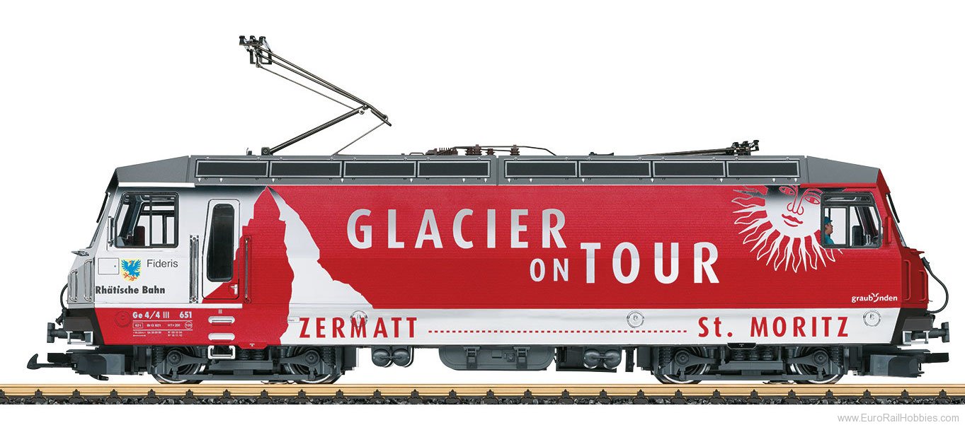 Alpine Electric Locomotive (Rhatische Bahn) Ge4/4 II 631