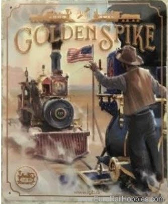 LGB 332375 LGB Golden Spike Embossed Plate (Factory Sold