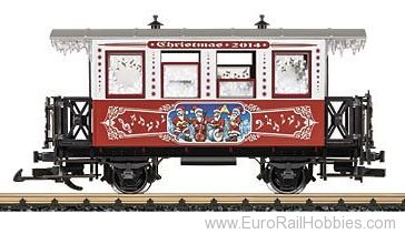 LGB 36071 LGB Christmas Passenger Car for 2014 with Sou
