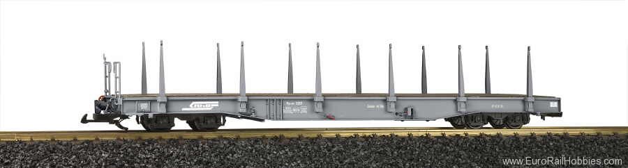 Kato 10-1891 - Rhätishe Bahn (RhB) Rw Flatcar (with Logs) (4-Car Set Kato 10-1891 - Rhätishe Bahn (RhB) Rw Flatcar (with Logs) (4-Car Set