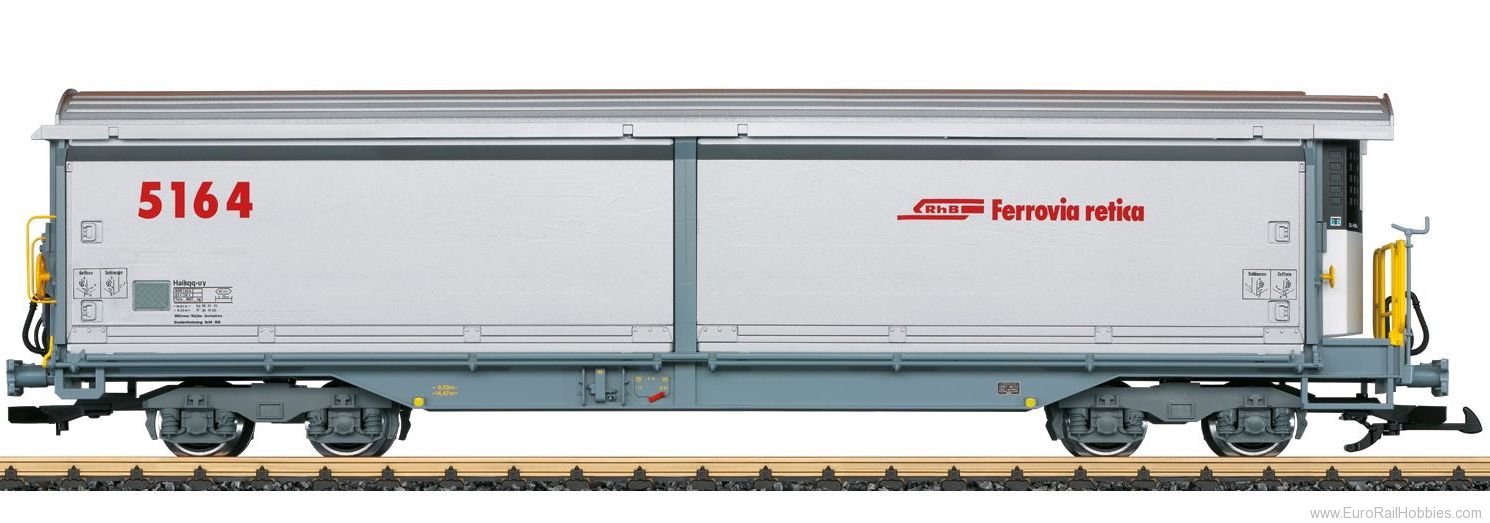LGB 48574 Sliding Wall Boxcar with Refrigeration Equipm