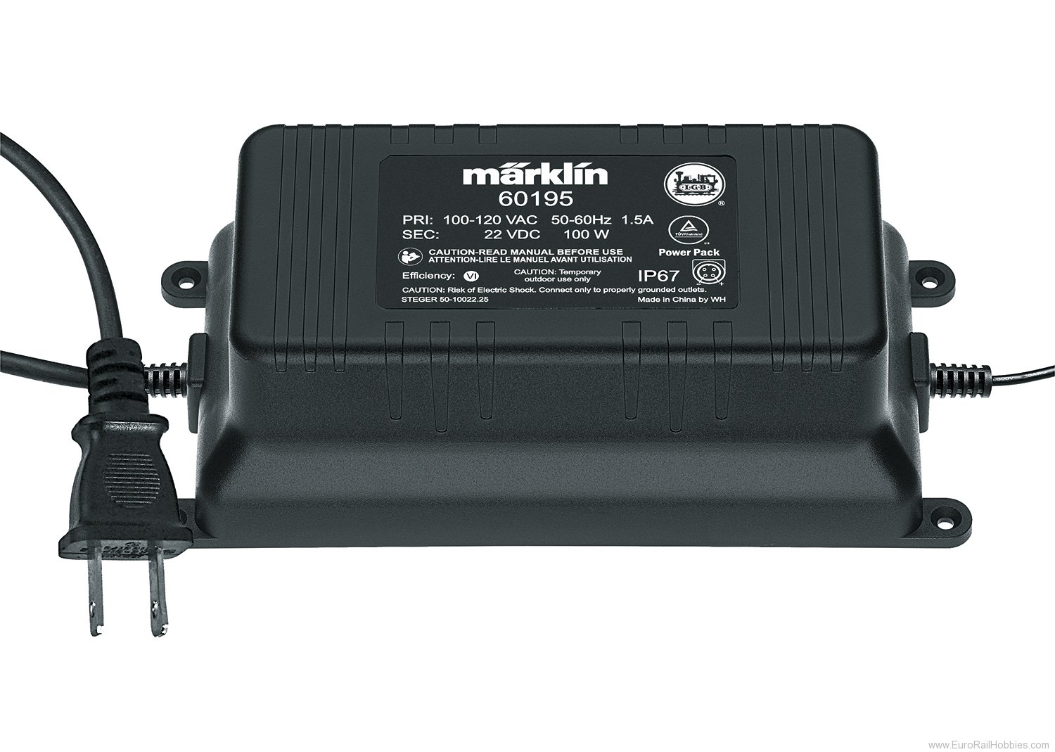 LGB 60195 100 VA, 120 Volt Switched Mode Power Pack for
