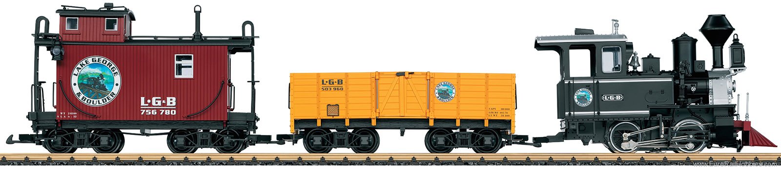 LGB 72426 LGB Freight Train Starter Set, 120V (Factory 