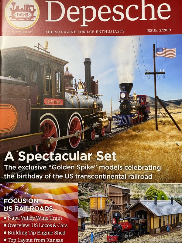 LGB Dep-2-2019 Depesche - The Magazine for LGB Enthusiasts