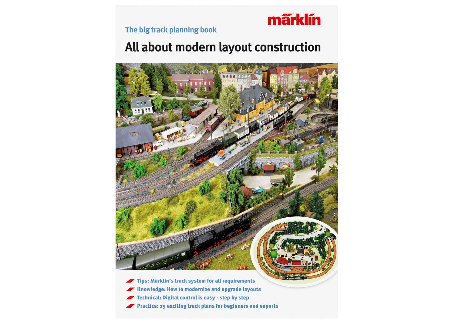 Marklin 03061 HO Marklin Track Plan Book - ENGLISH Text