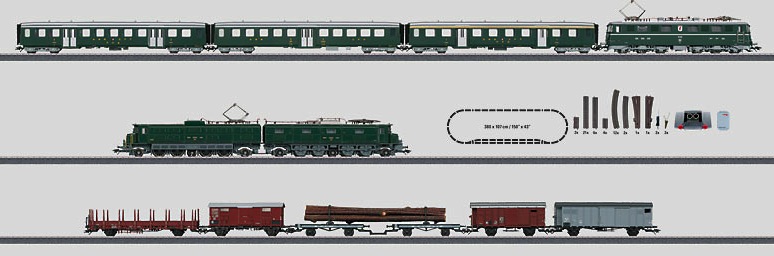 メルクリン SBB CFF FFS IC客車 13両セット（メルクリン 鉄道