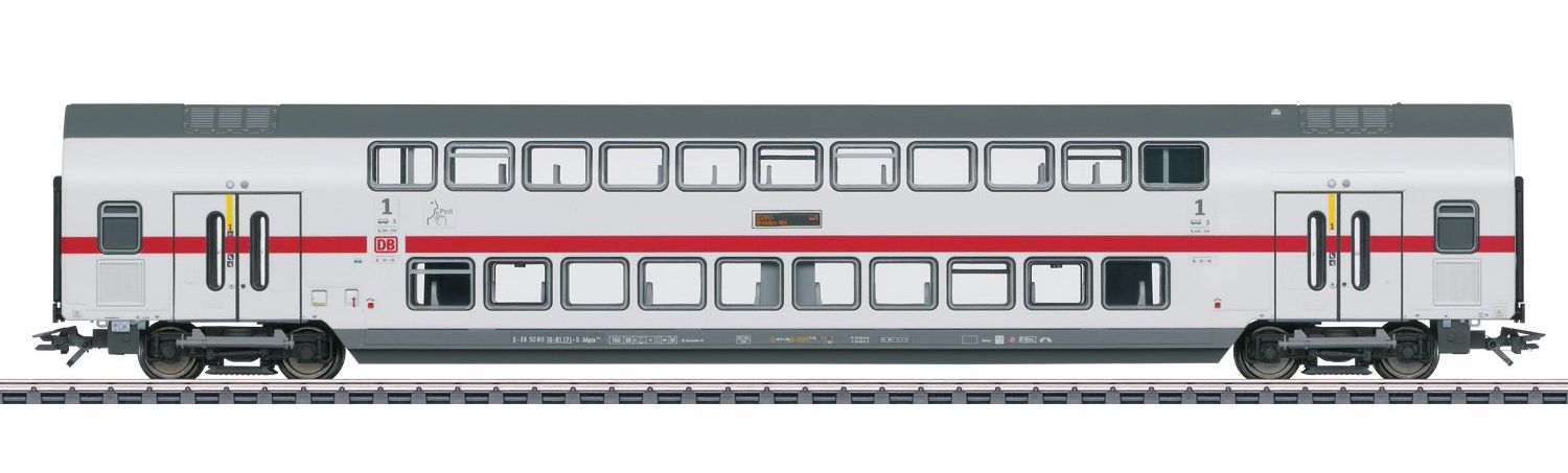 Marklin 43486 HO DB AG IC2 Type DApza 687.2 Bi-Level