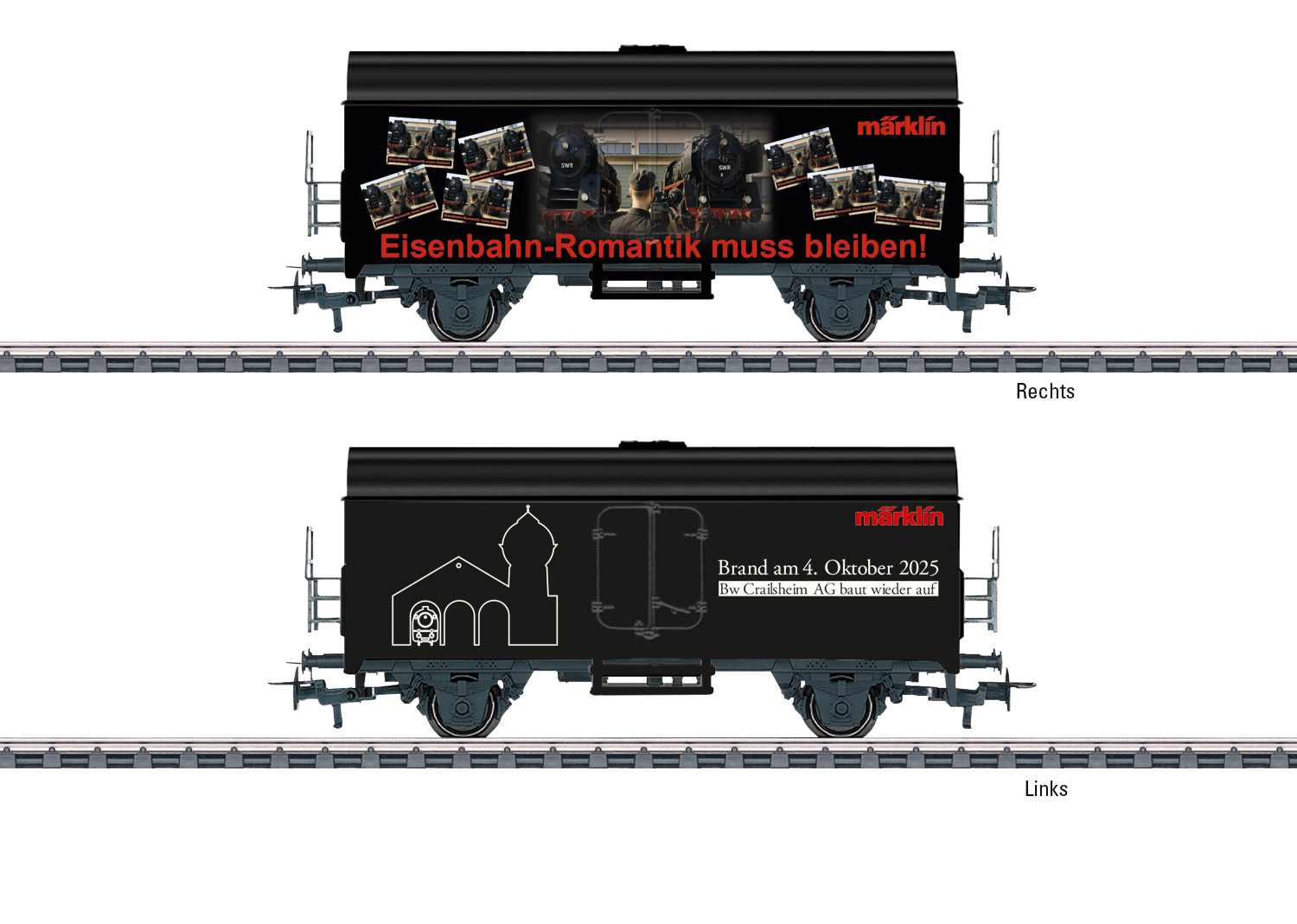 Marklin 44294 HO Marklin Refrigerated Car Railway Romance