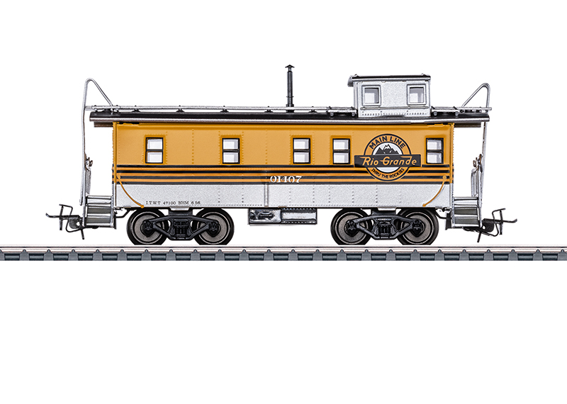Marklin 45713 HO US 'Tin-Plate' Rio Grande Caboose (1/2025
