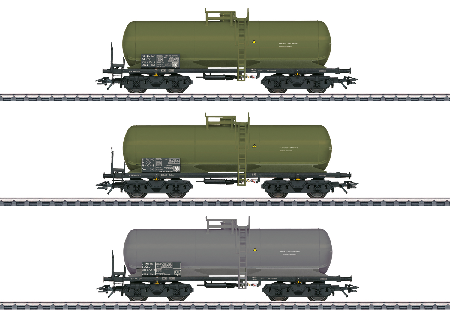 Marklin 46463 HO CSD Gas Tank Car Set