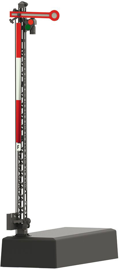 Marklin 70394 HO 'Hp 0 / Hp 1' Home Signal with a Lattice