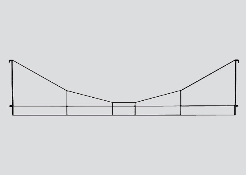 Span width. Макет z масштаба. Marklin z.