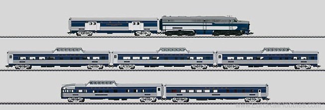 【2025年】エレガントファッションを上品に着 Railroad WABASH HO 26490 Marklin Alco ''''''''Blue PA-1 鉄道模型