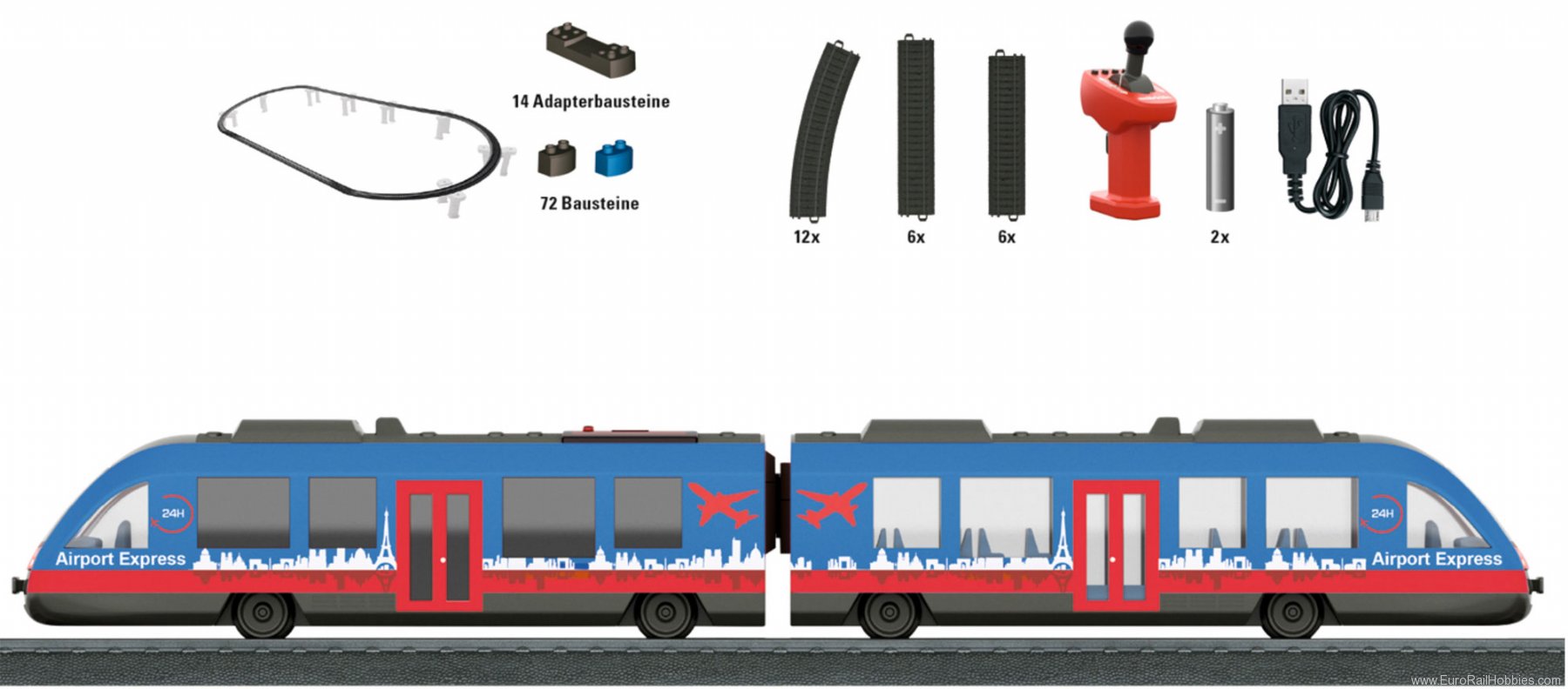 Marklin 29307 ''Airport Express - Elevated Railroad'' Start