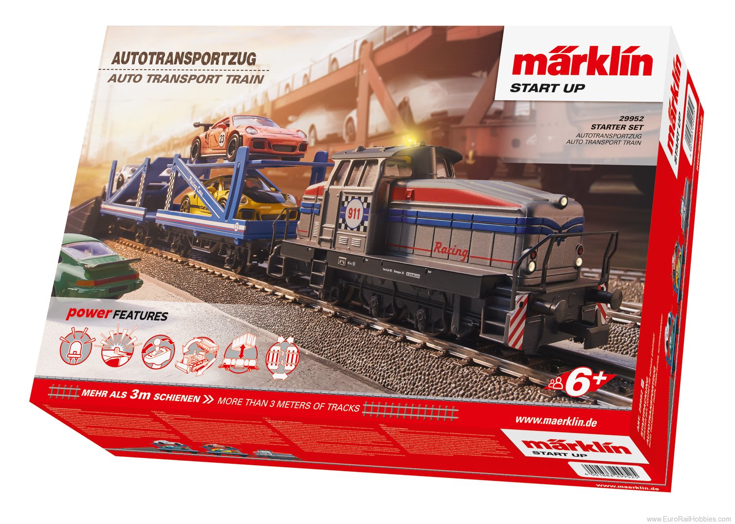 Marklin 29952 Marklin Start up Auto Transport Train Starter