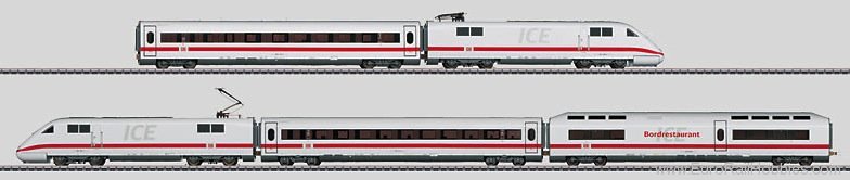 Marklin 37702 (DB AG) class 401 ICE 1 InterCityExpress Trai
