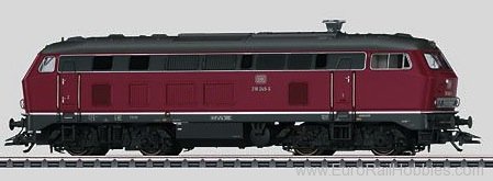 Marklin 37764 HO DB Class 218 Diesel Locomotive - MFX+