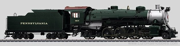 Marklin 37976 2-8-2 Mikado Steam Locomotive w/Tender w/Soun