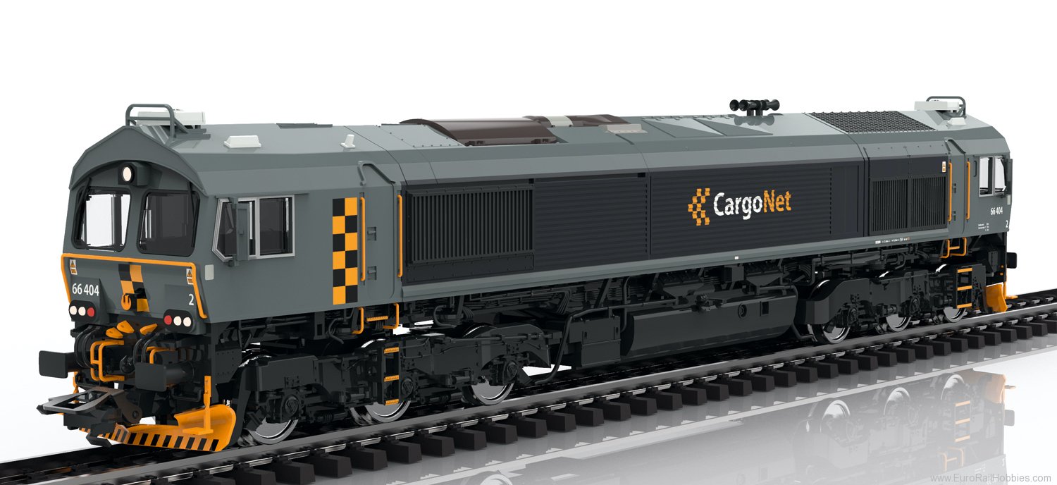 Marklin 39063 EMD Class 66 CargoNet Diesel Locomotive MFX+ 