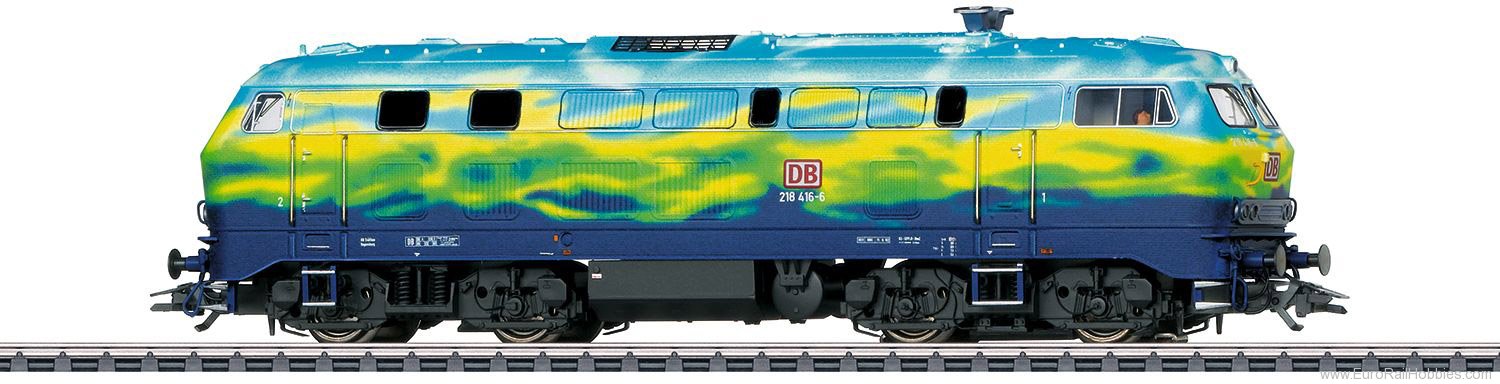 Marklin 39218 DB Class 218 Diesel Locomotive in ''Tourism T