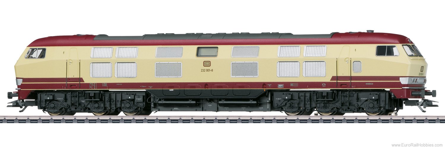 Marklin 39322 DB TEE Class 232 Diesel Locomotive (MFX+ w/So