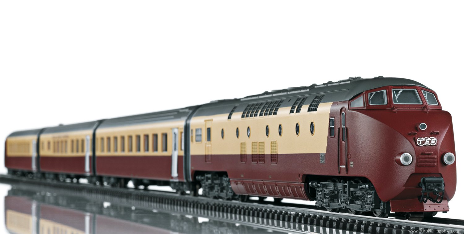 Marklin 39706 Class RAm TEE ''EDELWEISS'' Diesel Powered Ra