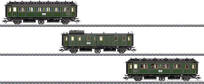 MiniTrix 15284 - Set De 5 Wagons Marchandises Pfalz - Époque I - Voie N (1/160) - Neuf