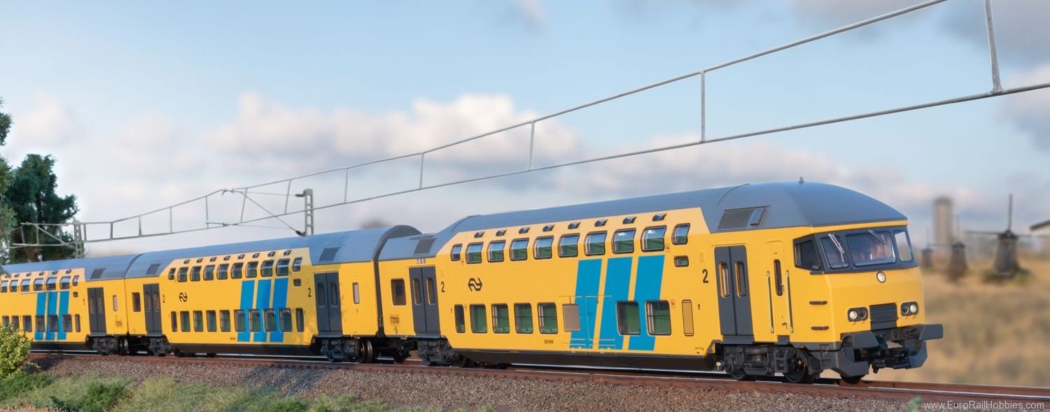 Marklin 43579 NS Bi-Level Cab Control Car, 2nd Class