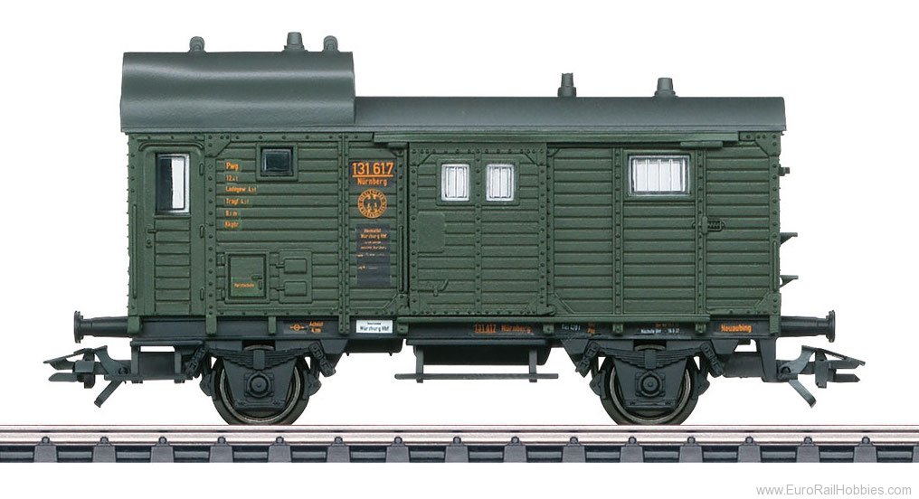 Marklin 46983 HO DRG Type Pwg Pr 14 Freight Train Baggage