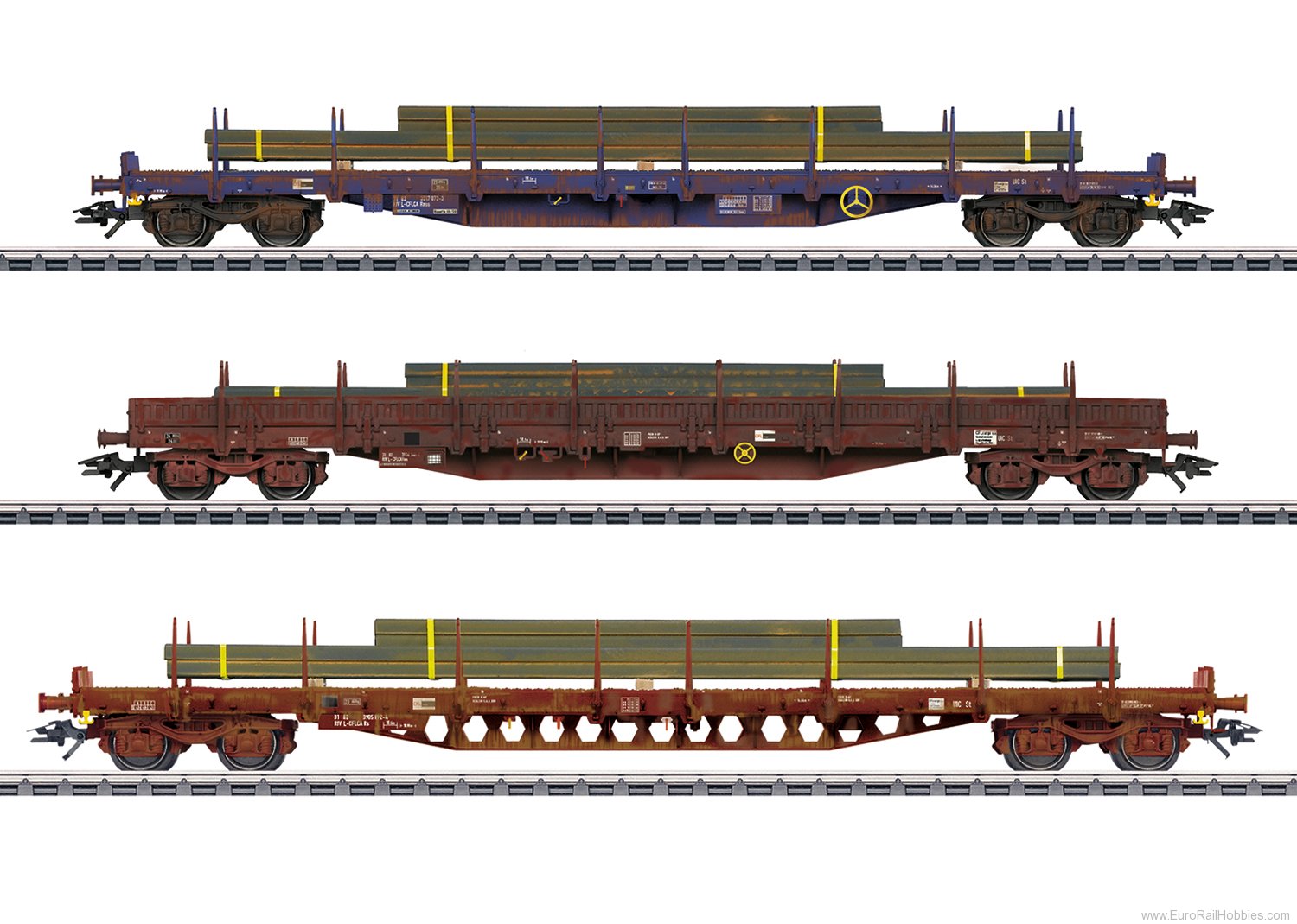 Marklin 47160 CFL Cargo Flat Car-Set (Factory Sold Out)