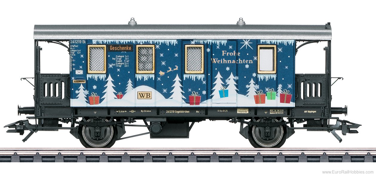 Marklin 48419 HO H0 Christmas Car for 2019 (Factory