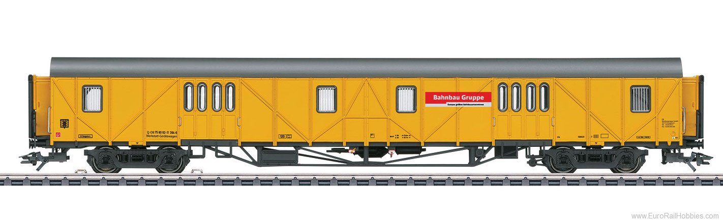 Marklin 49967 DB Workshop Equipment Car (2017 MHI Exclusiv 