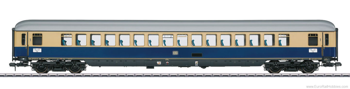 Marklin 58096 DB Type AP4Ã¼m-62 'Rheingold 1962' Open Sea