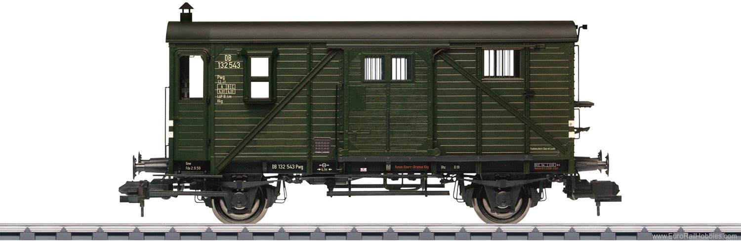 Marklin 58119 Type Pwg Pr 14 Freight Train Baggage Car     