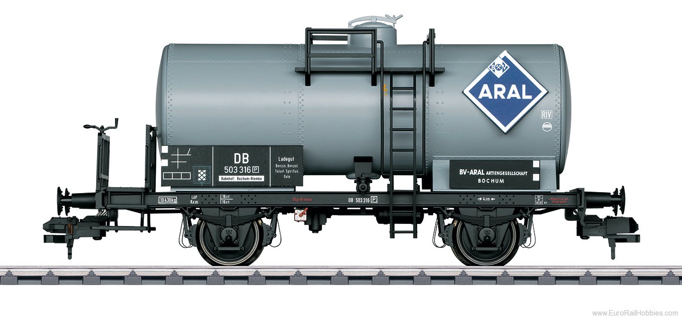 Marklin 58392 DB ''ARAL'' Privately Owned Tank Car Number 5