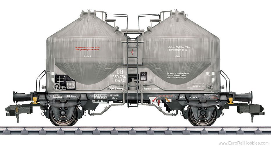 Marklin 58627 DB Type Kds 54 Powder Freight Silo Car