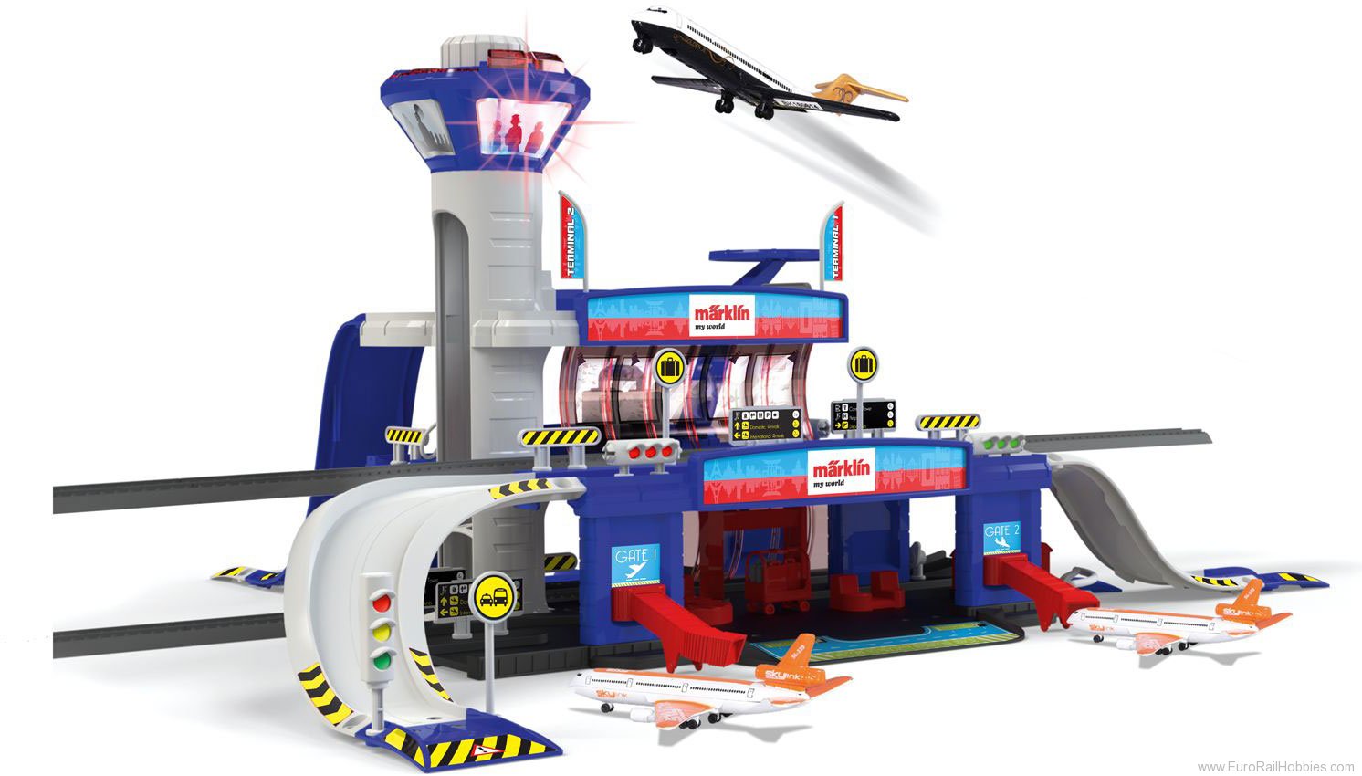 Marklin 72216 Airport Building with light & sound functions