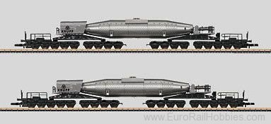 Marklin 86202 Krupp Torpedo Ladle Car Set (Factory Sold Out
