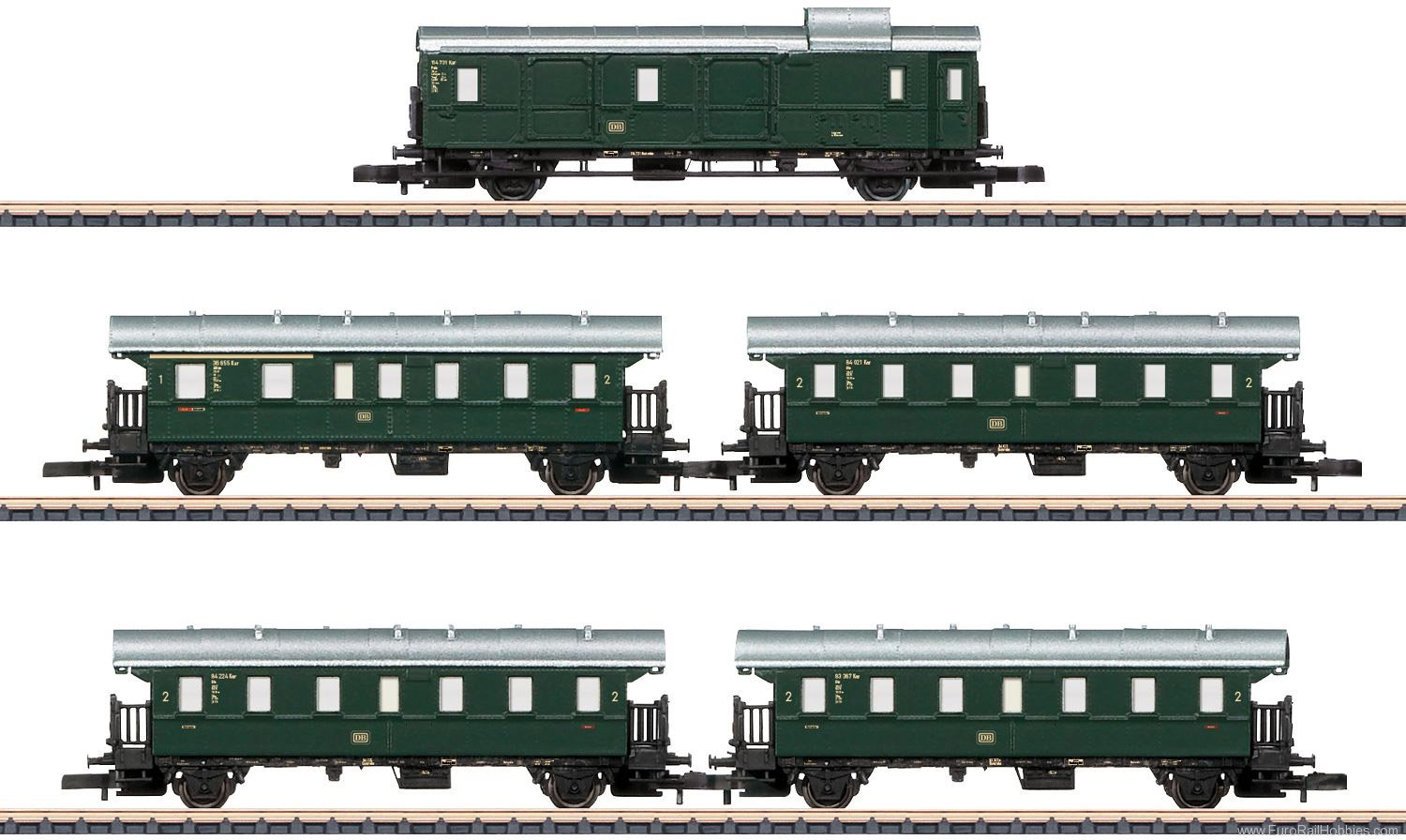 Marklin 87507 Hollentalbahn Passenger Car Set (Factory Sold