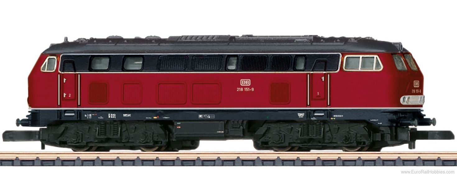 Marklin 88792 DB Class 218 Diesel Locomotive (MHI Exclusiv 