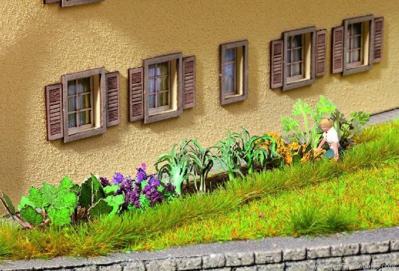 Noch 14054 Garden Plot, 17 pcs., Laser-Cut minis+