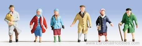 Noch 15488 Pedestrians, 6 figures