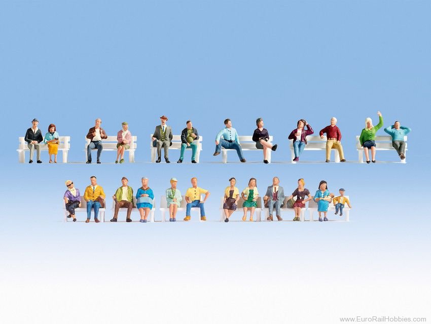 Noch 16130 XL Figure Set 'Sitting People'