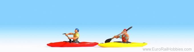 Noch 37809 Kayaks, with figure, not floatable