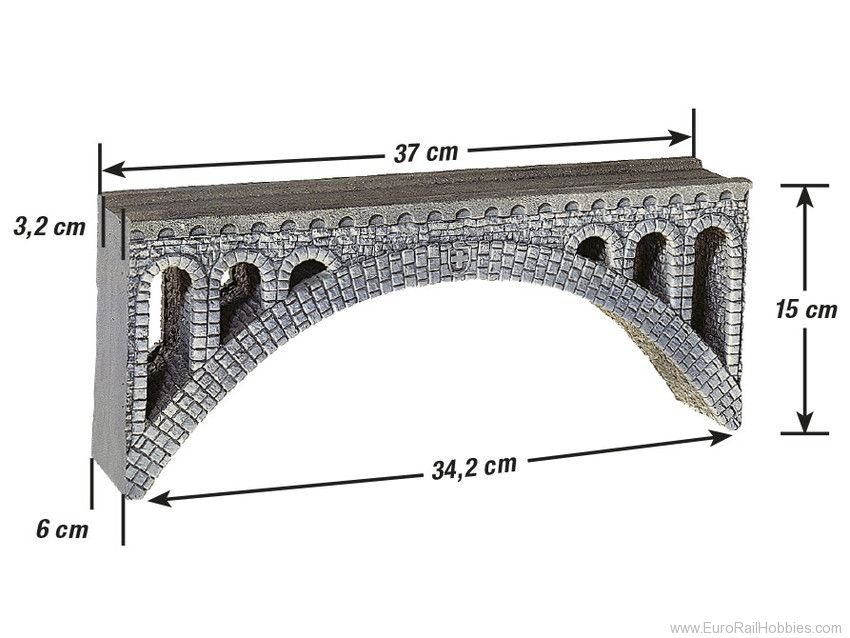 Noch 58671 Viaduct Rhne for narrow-gauge railways