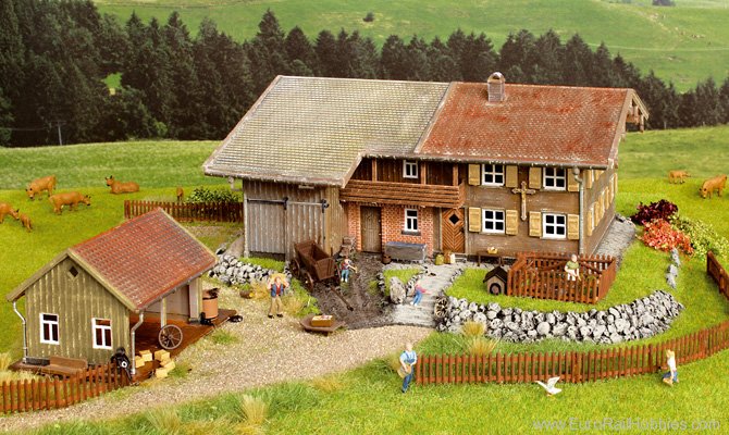 Noch 65010 Mountain Farm Diorama Set