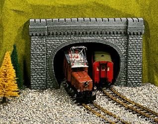 Noch 67360 Tunnel Portal, Double Track, 64 x 37 cm